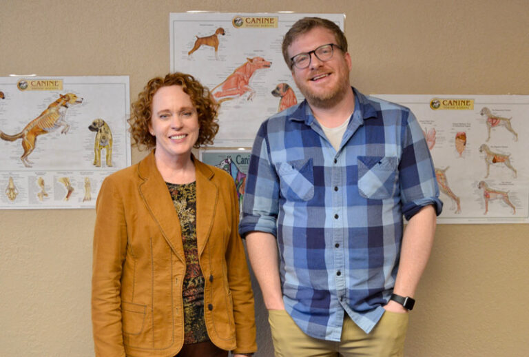 Ann Howie and Adam Winston