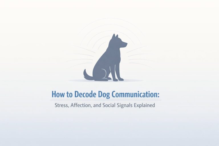 How to Decode Dog Communication: Stress, Affection, and Social Signals Explained